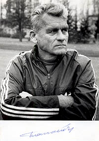 Trenér Slavie František Havránek (* 11.7.1923 - † 26.3.11)