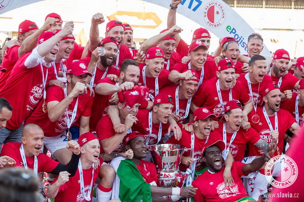 SK Slavia Praha - Mistr ligy 2016/17 !