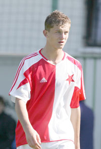 Mladíček Tomáš Necid dal v utkání svou první ligovou branku.