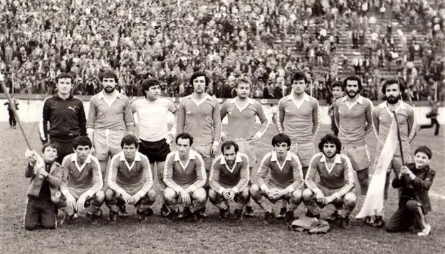 Fotografie klubu FK Prilep Pobeda z března 1981.